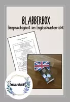 Vista previa - Tarjetas / Manipulativos - Blabberbox - clase de inglés - support for English usage - Portada