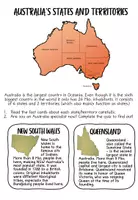 Vista previa - Otros - Australia's States and Territories - reading comprehension - quiz - página 3