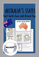 Vista previa - Otros - Australia's States and Territories - reading comprehension - quiz - Portada