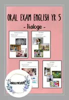 Vista previa - Hojas de trabajo - Oral Exam - Speaking Activity - clase de inglés - paquete de material - página 1