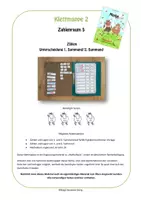 Vista previa - Refuerzo / NEE / Materiales de apoyo - Velcro 2: Counting / Differ Summands to 5 - página 1