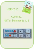 Vista previa - Refuerzo / NEE / Materiales de apoyo - Velcro 2: Counting / Differ Summands to 5 - Portada