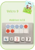 Vista previa - Unidades / Secuencias / Situaciones de Aprendizaje - Velcro 9: Addition to 10 - Portada