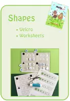 Vista previa - Unidades / Secuencias / Situaciones de Aprendizaje - Shapes - Velcro & Worksheets (free copy) - Portada