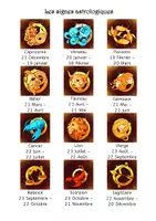 Vista previa - Hojas de trabajo - Horoscopes - les signes astrologiques Sternzeichen - página 1