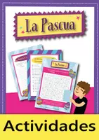 Vista previa - Hojas de trabajo - Actividades de Pascua (español / ELE) - Portada