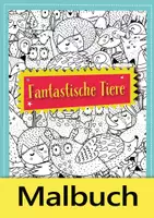 Vista previa - Manualidades / Dibujos para colorear - Animales Fantásticos - libro para colorear - Portada