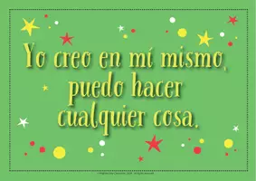 Vista previa - Decoración del aula - Growth Mindset, Frases Positivas (español) - página 3