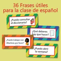 Vista previa - Decoración del aula - 36 Frases Útiles para la Clase de Español - página 1