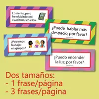 Vista previa - Decoración del aula - 36 Frases Útiles para la Clase de Español - página 2