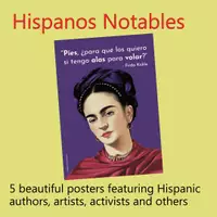 Vista previa - Decoración del aula - Hispanos Notables 2: Posters + Proyecto (español) - página 1