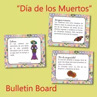 Vista previa - Tarjetas / Manipulativos - Día de los Muertos: 12 Símbolos & Significados, Tarjetas - página 1
