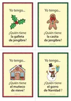 Vista previa - Juegos / Gamificación - Juego de vocabulario La Navidad – Yo tengo... ¿Quién tiene? - página 2