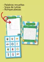 Vista previa - Hojas de trabajo - Día de la Tierra: póster y actividades de vocabulario (español / ELE) - página 3