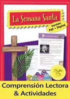 Vista previa - Hojas de trabajo - La Semana Santa: lectura cultural (español) - Portada