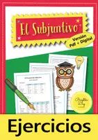 Vista previa - Hojas de trabajo - El Presente de Subjuntivo: 22 Übungen (Spanisch) - Portada