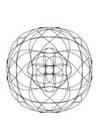 Vista previa - Manualidades / Dibujos para colorear - Mandala de la semana - para colorear - página 1