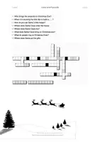 Vista previa - Hojas de trabajo - crossword puzzle - Christmas - página 1