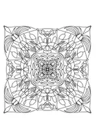 Vista previa - Manualidades / Dibujos para colorear - Mandala - colorear - level expert - página 1