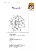 Vista previa - Manualidades / Dibujos para colorear - Mandala - principantes 1 - Portada