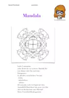 Vista previa - Manualidades / Dibujos para colorear - Mandala - principante - Portada