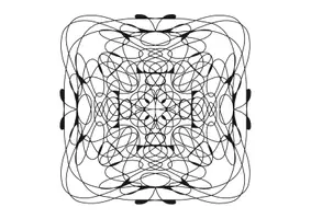 Vista previa - Manualidades / Dibujos para colorear - Mandala redonda - advanced level - página 1