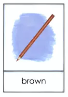 Vista previa - Presentaciones - colores Flashcard Picture Word Cards colours - página 3