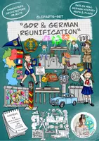 Vista previa - Unidades / Secuencias / Situaciones de Aprendizaje - Cliparts Gráficos "GDR and German reunification" / "RDA y reunificación alemana" - Portada