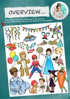 Vista previa - Juegos / Gamificación - Cliparts Gráficos "Carnival" / "Carnaval" - página 3