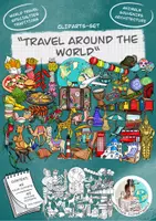 Vista previa - Unidades / Secuencias / Situaciones de Aprendizaje - Cliparts Gráficos XXL-Bundle "Around the World" / "Vuelta al mundo" - página 3