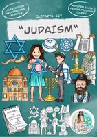 Vista previa - Hojas de trabajo - Cliparts Gráficos World religions "Judaism" / Religiones del mundo "Judaísmo" - Portada
