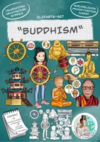 Vista previa - Hojas de trabajo - XL Cliparts Bundle Gráficos "World Religions" / Islam, Judaism, Christianity, Hinduism, Buddhism - página 2