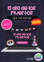Vista previa - Interactivos - Online Escape Room Game "El Día de los Muertos" (Spanisch) - Portada
