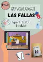 Vista previa - Hojas de trabajo - Las Fallas - PDF con hiperenlaces + folleto - Portada