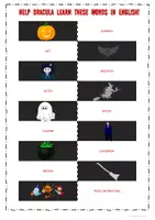 Vista previa - Juegos / Gamificación - TANDEM exercises: Halloween (Vocabulary & Storytelling) - página 1