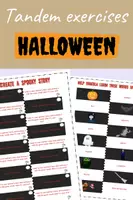 Vista previa - Juegos / Gamificación - TANDEM exercises: Halloween (Vocabulary & Storytelling) - Portada