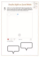 Vista previa - Unidades / Secuencias / Situaciones de Aprendizaje - Bonfire Night: Tandem worksheet, Reading, Writing (Social Media), Vocabulary & Word Search - página 3