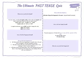 Vista previa - Juegos / Gamificación - TANDEM exercises: Past Simple vs. Past Progressive (2 versions: partner and individual practice) - página 3