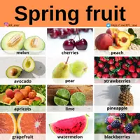 Vista previa - Decoración del aula - Spring fruit - Portada