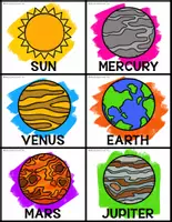 Vista previa - Hojas de trabajo - I CAN LEARN ALL ABOUT Planets FS - página 1