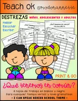 Vista previa - Hojas de trabajo - I CAN SPEAK ¿Qué tenemos en común? FS - Portada
