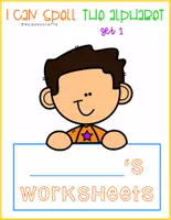 Vista previa - Hojas de trabajo - I CAN SPELL WORKSHEETS The Alphabet SET 1 REPETITION COLOR FS - página 2