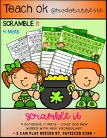 Vista previa - Unidades / Secuencias / Situaciones de Aprendizaje - I CAN PLAY SERIES SCRAMBLE TIME St Patricks Kids FS - Portada
