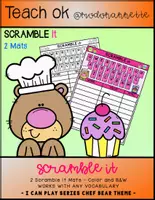 Vista previa - Unidades / Secuencias / Situaciones de Aprendizaje - I CAN PLAY SERIES SCRAMBLE TIME Bear Chef FS - Portada