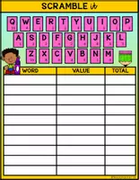 Vista previa - Unidades / Secuencias / Situaciones de Aprendizaje - I CAN PLAY SERIES SCRAMBLE TIME Back To School Boy 3 FS - página 1