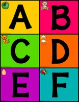 Vista previa - Manualidades / Dibujos para colorear - Alphabet Full Color FS - página 2