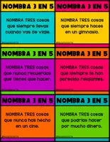 Vista previa - Juegos / Gamificación - I CAN SPEAK Series Nombra 3 en 5 (español) FS - página 2