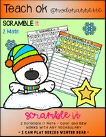 Vista previa - Unidades / Secuencias / Situaciones de Aprendizaje - I CAN PLAY SERIES SCRAMBLE TIME Winter Bear FS - Portada
