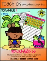Vista previa - Unidades / Secuencias / Situaciones de Aprendizaje - I CAN PLAY SERIES SCRAMBLE TIME Summer Kids Girl 2 FS - Portada