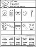 Vista previa - Unidades / Secuencias / Situaciones de Aprendizaje - HOLIDAYS FUN Easter Language WORKSHEETS LEVEL 2 FS - página 1